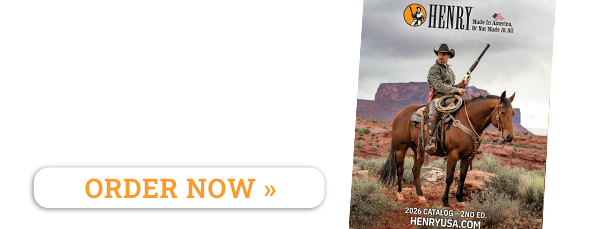 Henry Repeating Arms 2024 Product Catalog featuring high-quality lever-action rifles and firearms for hunting, target shooting, and outdoor activities