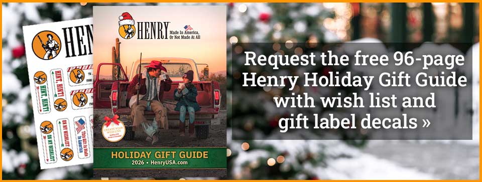 Free Henry Repeating Arms 2026 Holiday Gift Guide