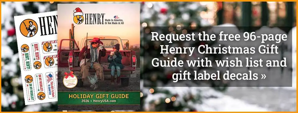 Free Henry Repeating Arms 2026 Holiday Gift Guide