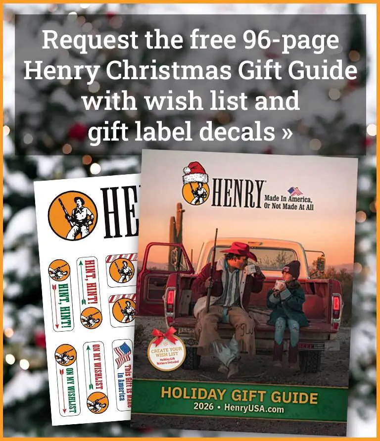 Free Henry Repeating Arms 2026 Holiday Gift Guide