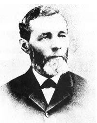 Portrait of Benjamin Tyler Henry, inventor of the revolutionary Henry lever-action repeating rifle
