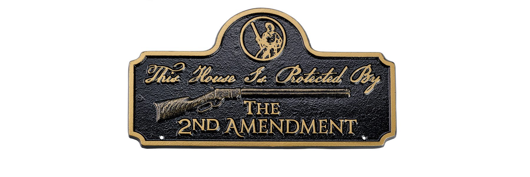 Henry 2nd Amendment Plaque (Lawn or Wall mount)