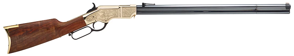 Henry lever-action rifle, an iconic American contribution to international firearms design