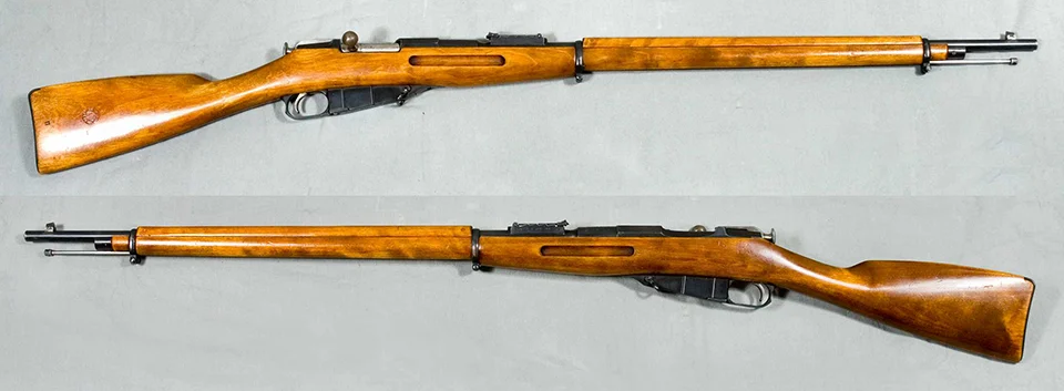 Russian Mosin-Nagant M1891 bolt-action infantry rifle, caliber 7.62x54mmR