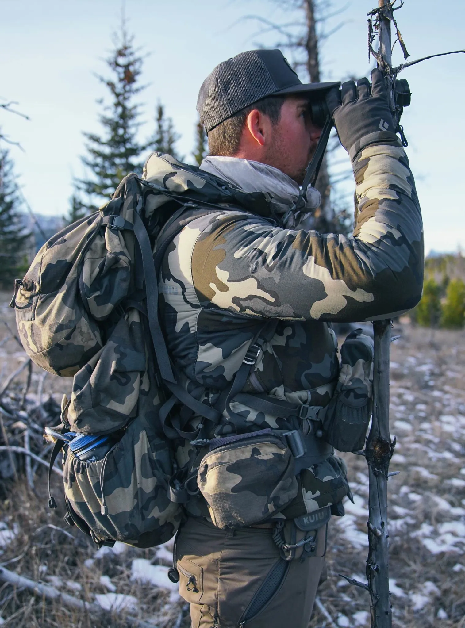 Henry Rifles Iron Sights- looking out of binoculaurs