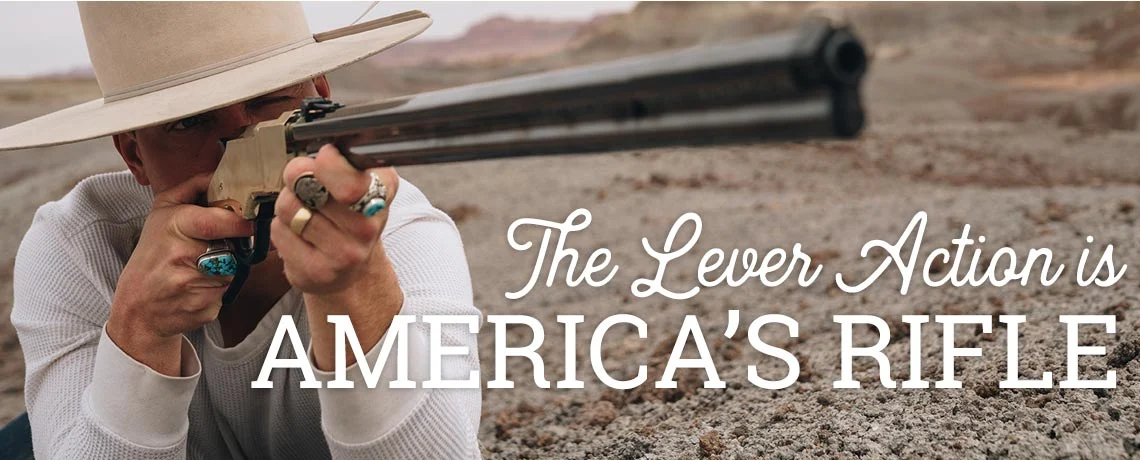 America's iconic lever-action rifle - a timeless firearms design for hunting, target shooting, and self-defense