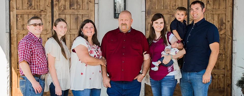Portrait of the Jones family, close friends of Henry Repeating Arms founder Anthony Imperato