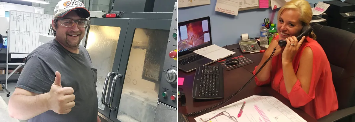 Henry Rifles- Henry Gives Factory Tour- employees