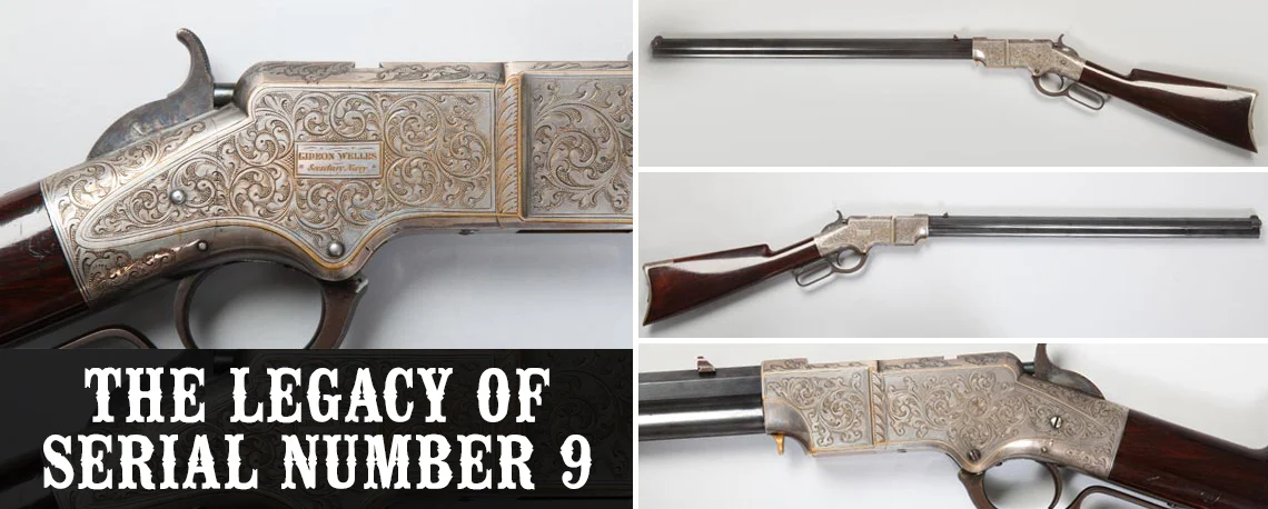 Engraved lever-action rifle from Henry Repeating Arms