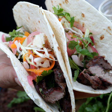 Korean Black Bear Tacos