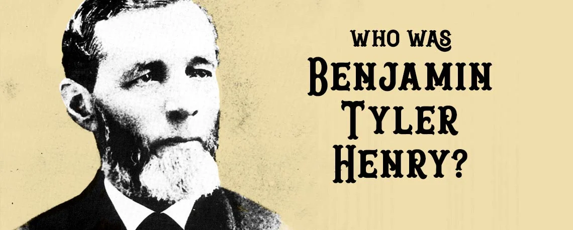 Portrait of Benjamin Tyler Henry, inventor of the Henry lever-action rifle