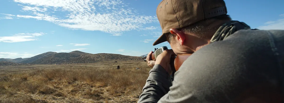 Henry Rifles- When the Hunting was Bad- taking aim