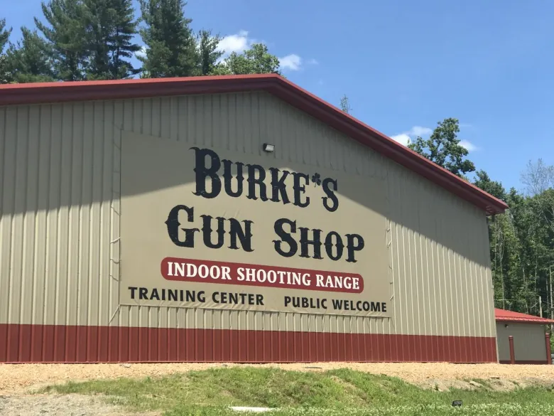 Burke's Gun Shop storefront