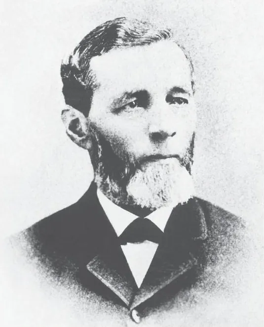 Black and white portrait of Benjamin Tyler Henry
