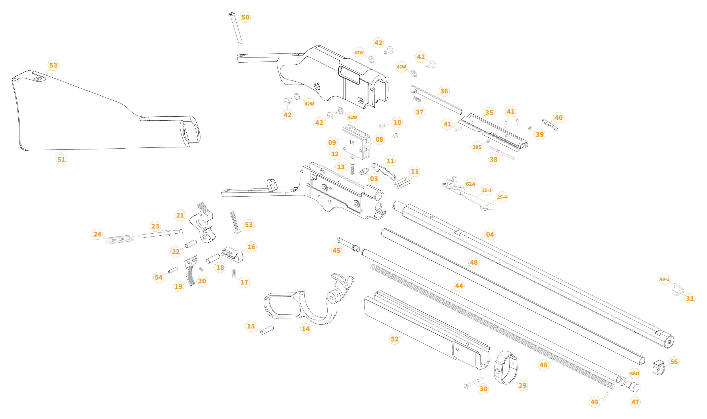 H004 Exploded Parts