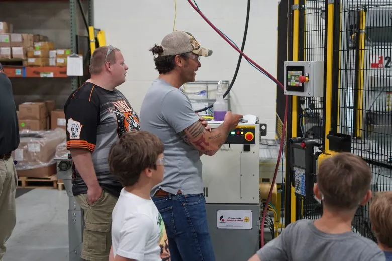 Custom Henry Repeating Arms lever-action rifle with engraved walnut stock for law enforcement