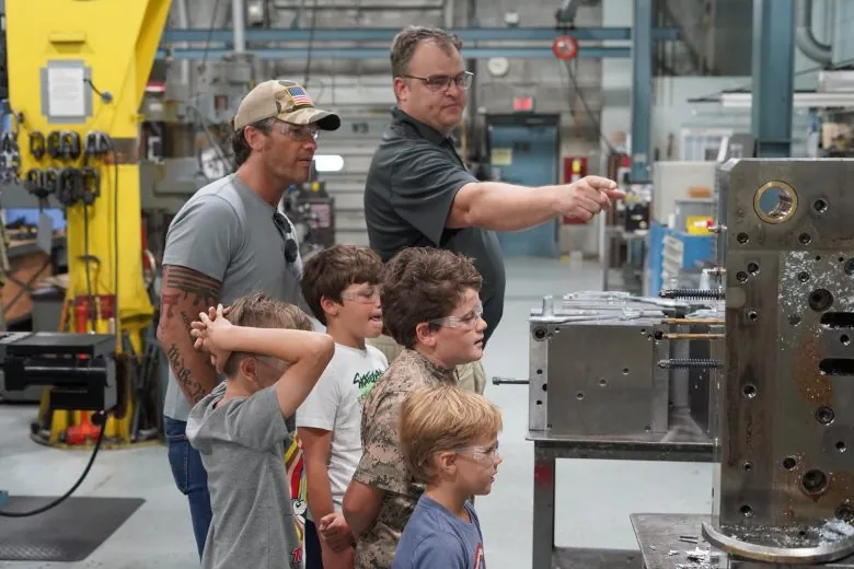 Custom Henry Repeating Arms lever-action rifle with engraved walnut stock for law enforcement