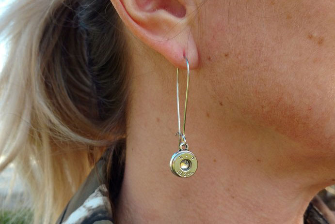 Henry Ammo Earrings