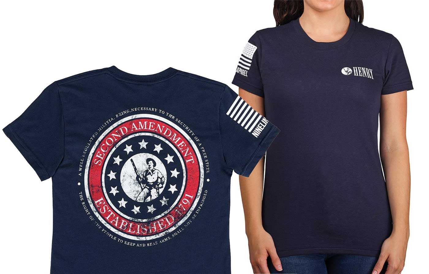 Henry Nine Line Apparel Navy Women’s Tee