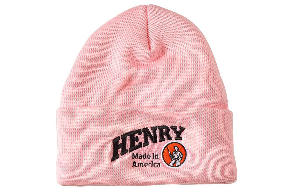 Pink Henry Winter Cap
