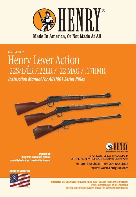 H001 Manual cover