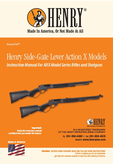 X Models Manual Cover