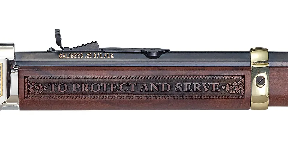 Law Enforcement Tribute Rifle