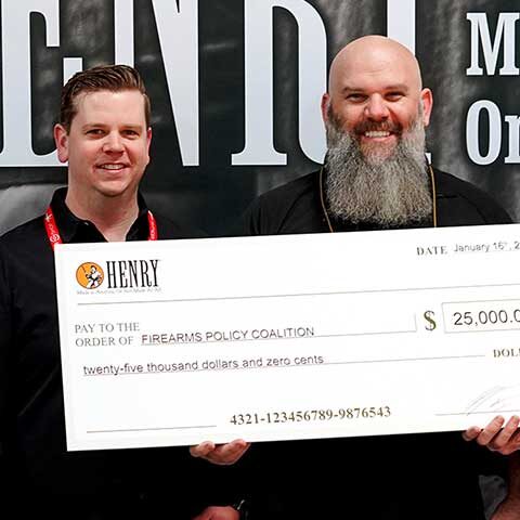 Henry Donates $75,000 to Leading Gun Rights Organizations