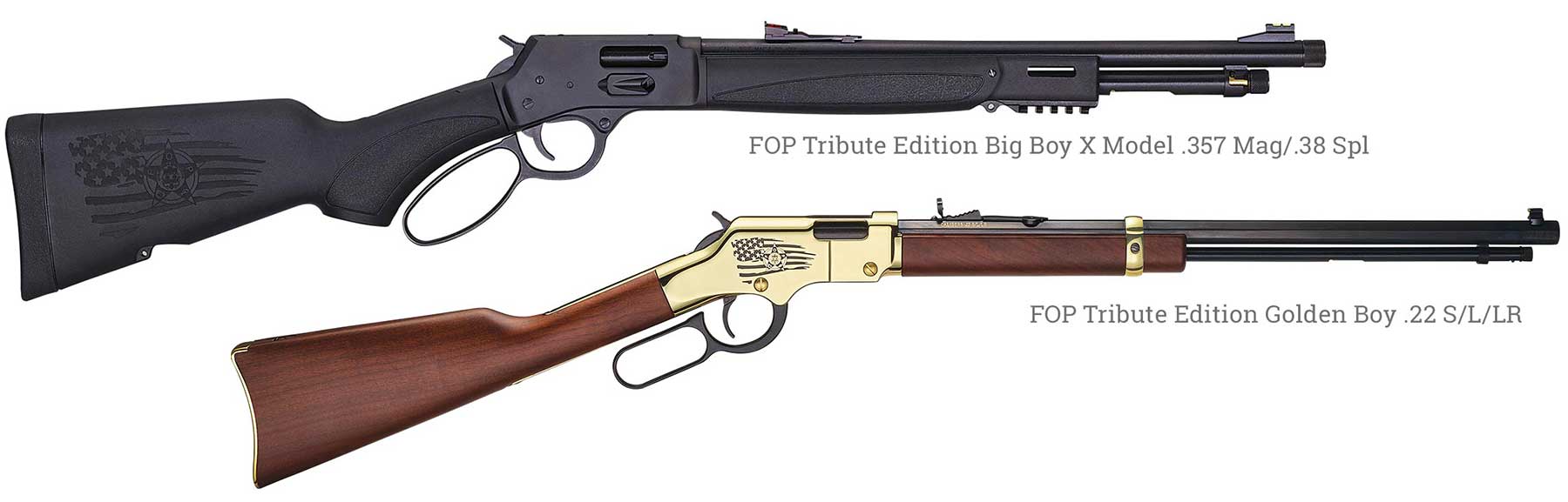 Custom lever-action rifles from Henry Repeating Arms for law enforcement departments - d809