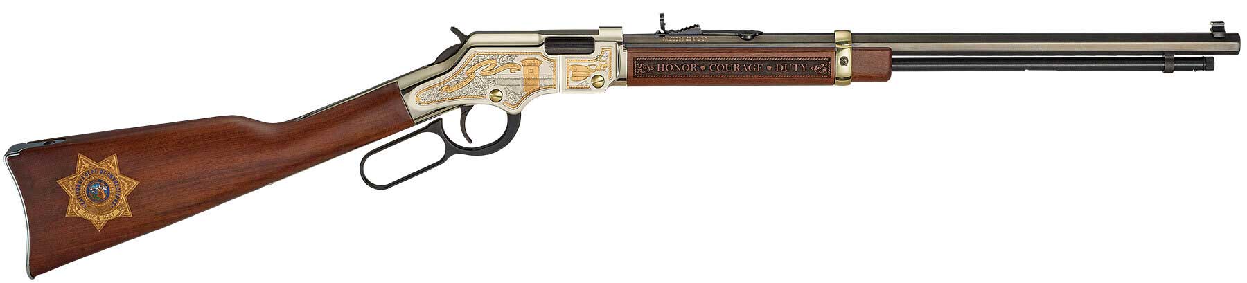 Custom lever-action rifles from Henry Repeating Arms for law enforcement departments - d809