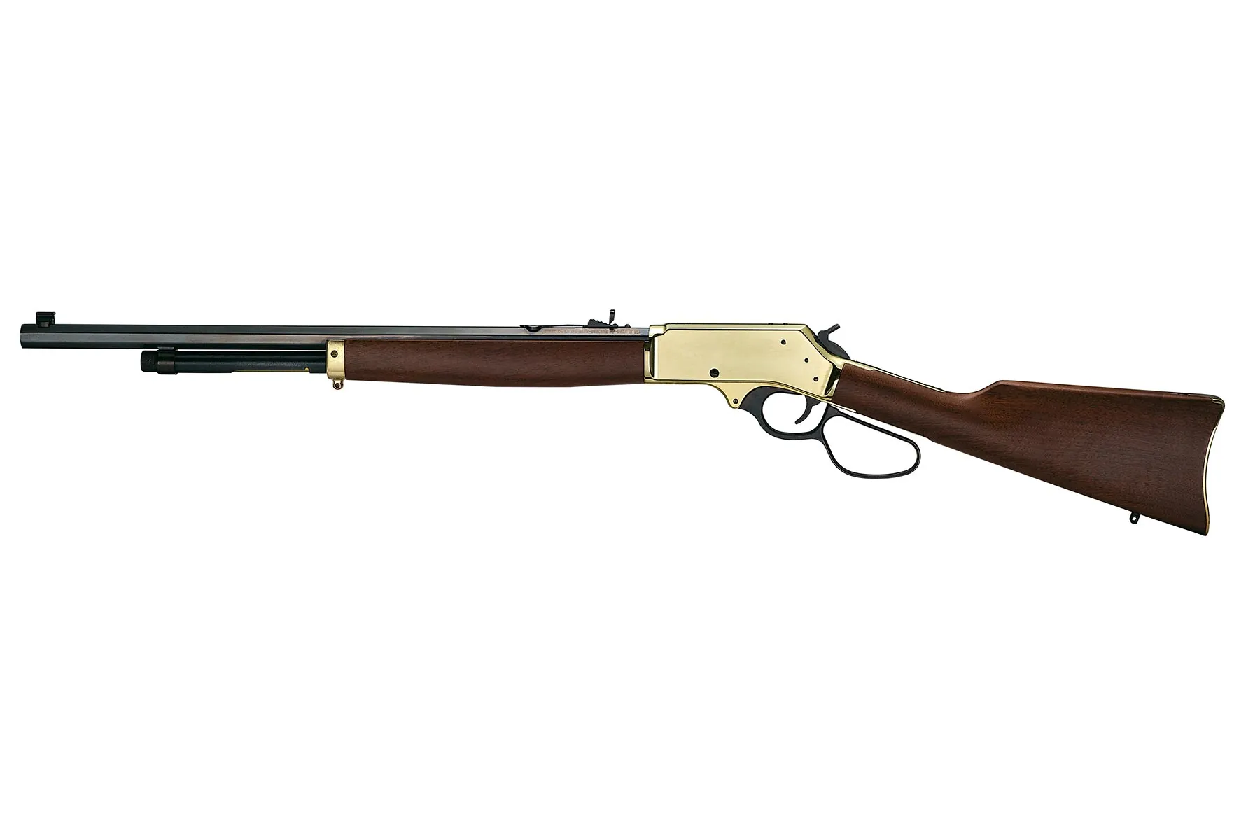 Brass Lever Action .45-70 Side Gate