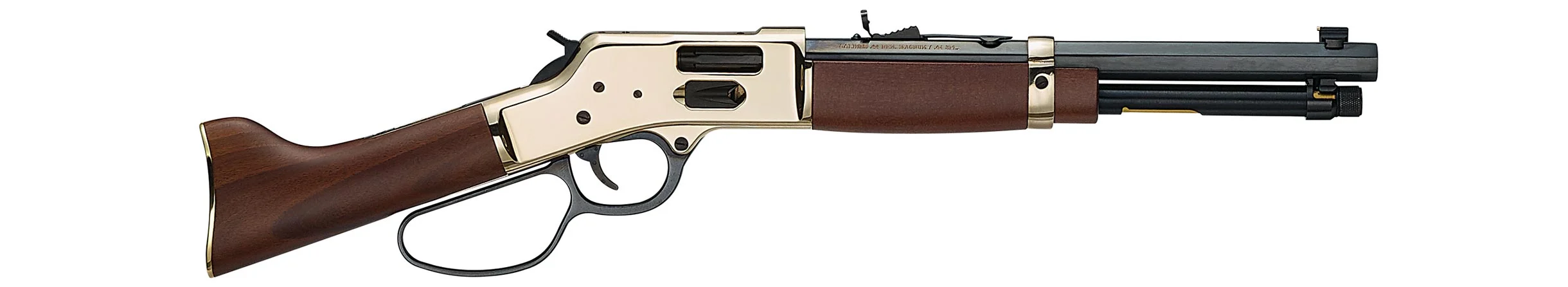 Henry Repeating Arms Mares Leg lever-action rifle with side gate loading