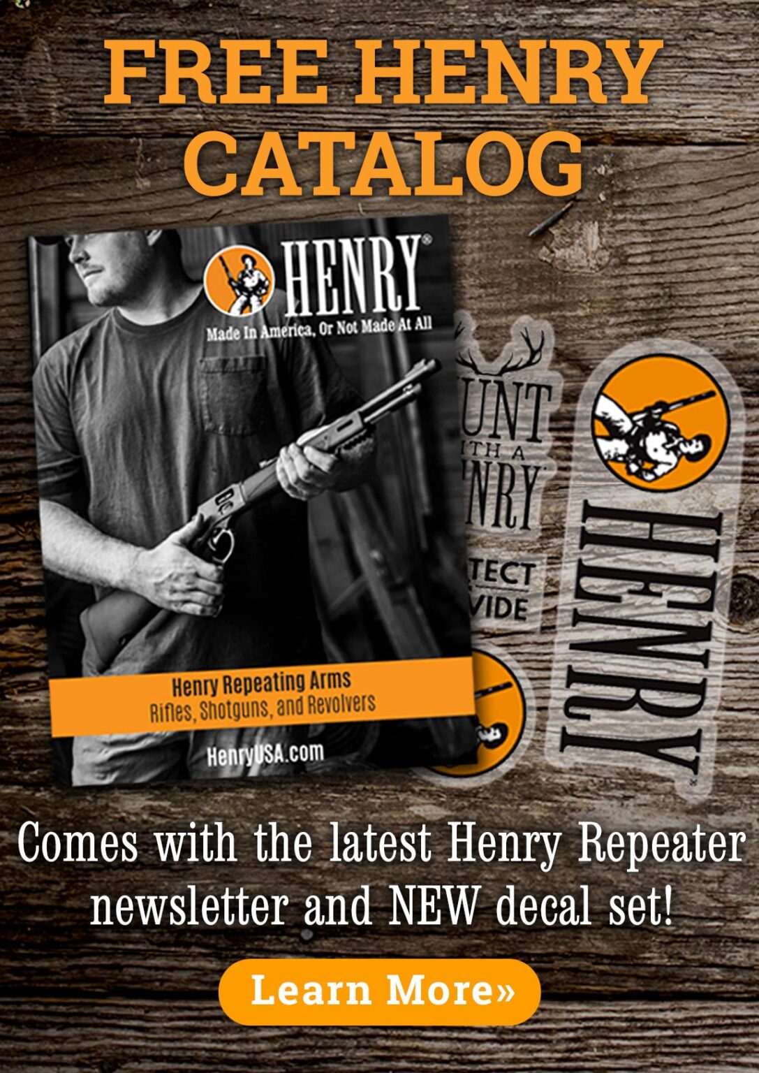 Henry Lever Action Rifles, Shotguns, and Revolvers