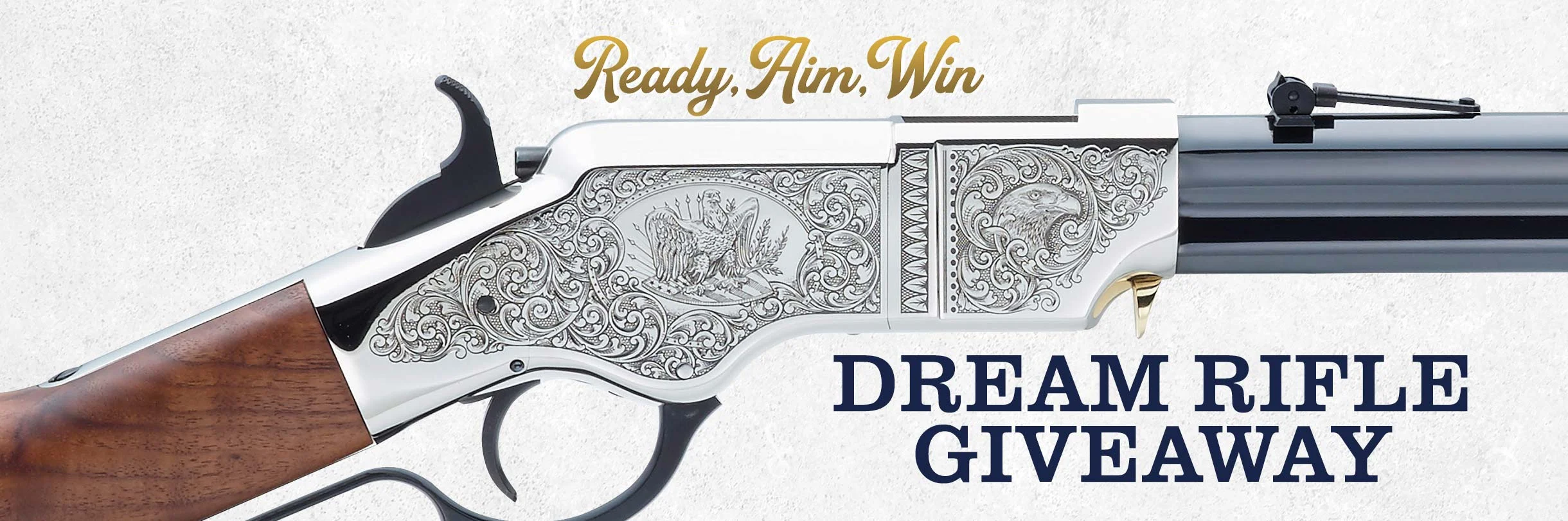 Henry Repeating Arms Dream Rifle Giveaway for exclusive silver deluxe engraved lever-action rifle