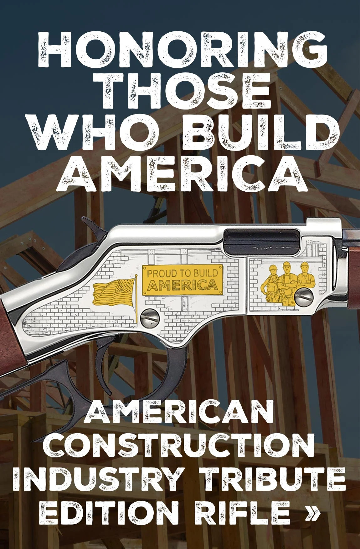 Henry Repeating Arms American Construction Industry Tribute Edition Rifle