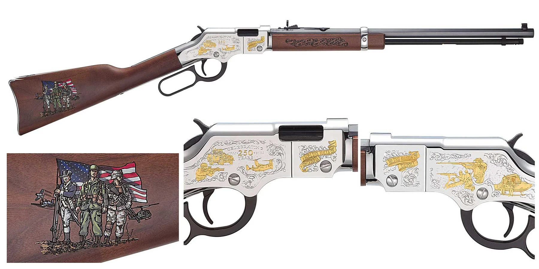 Henry Repeating Arms representative demonstrating proper maintenance techniques for lever-action rifles