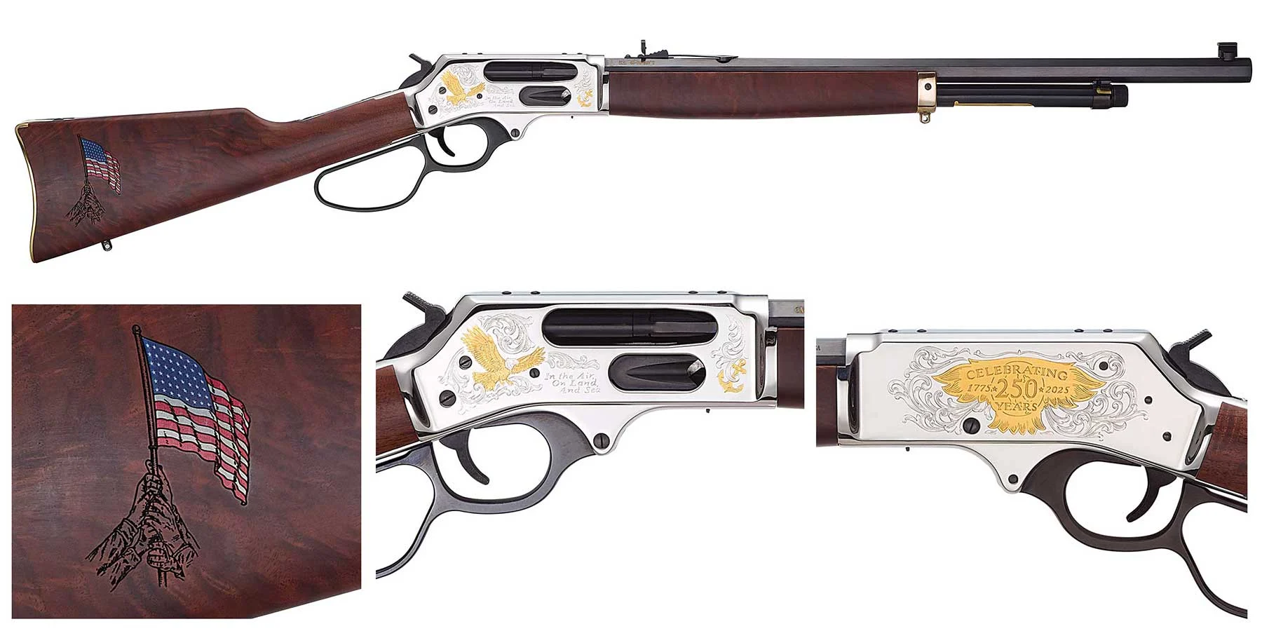 Henry Repeating Arms representative demonstrating proper maintenance techniques for lever-action rifles