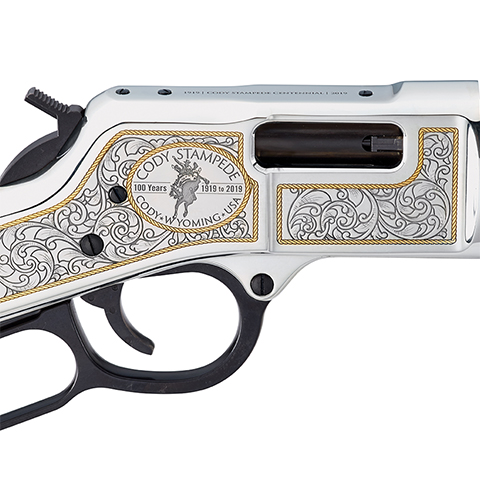 H006CS- limited edition Cody Stampede Centennial rifle from Henry Repeating Arms