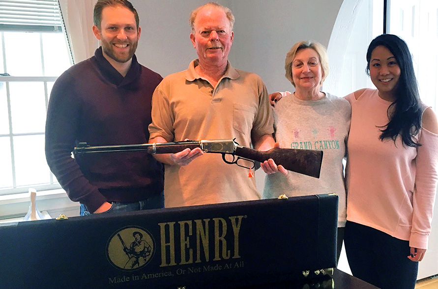 Henry Repeating Arms celebrates manufacturing their 1 millionth lever-action .22 rifle