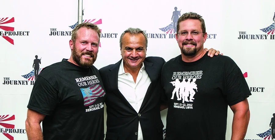 Henry Repeating Arms team with country music stars at Volunteer Jam event