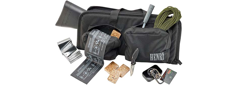 Henry Repeating Arms survival equipment and tactical pack