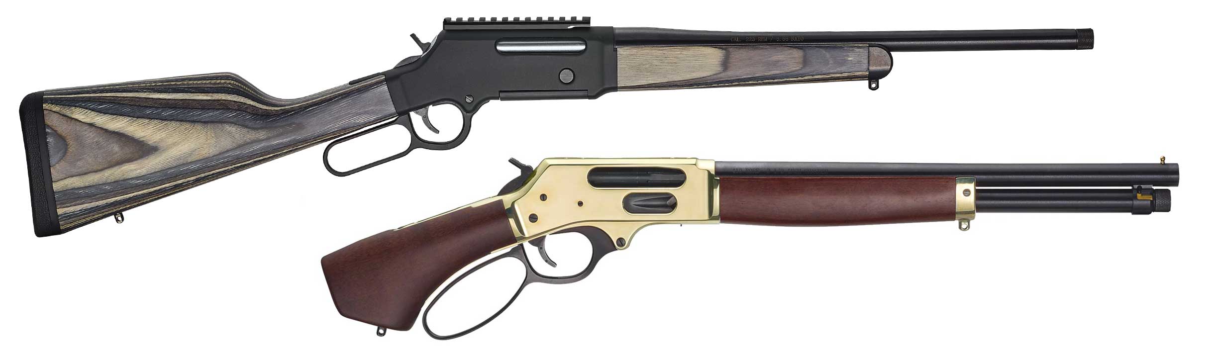 Two new Henry lever-action rifle models: Long Ranger Express and Brass Axe