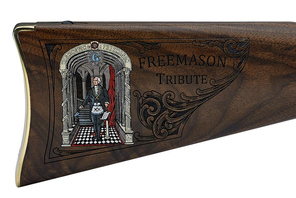 Freemason Tribute buttstock