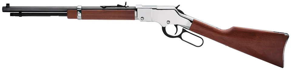 Henry Rifles- H004SY Golden Boy Silver Youth Left Side