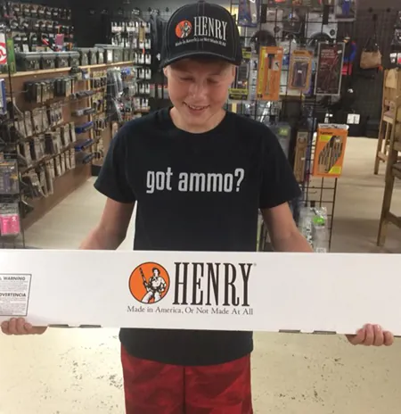 Henry Rifles Customers- Keith Stewart