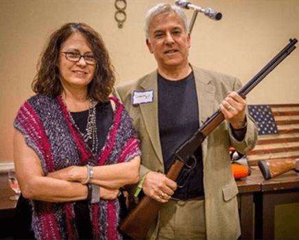 Henry Rifles Customers-Terri and Craig