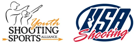 Youth and USA Shooting logos