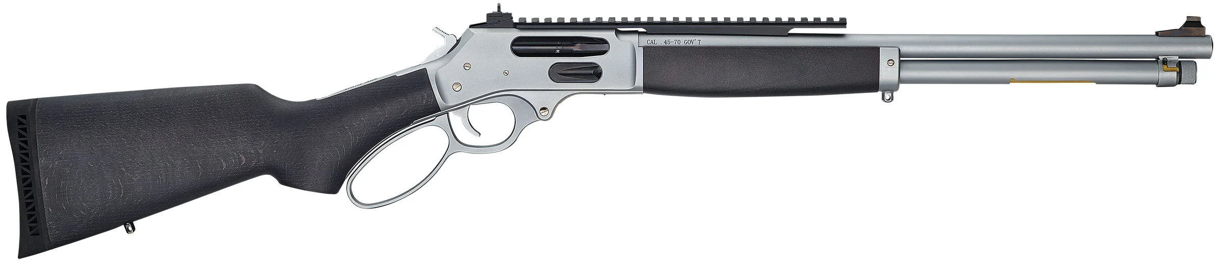 Henry Repeating Arms .45-70 lever-action rifle with Picatinny rail and all-weather finish