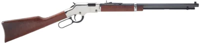 Lever-action rifle from Henry Repeating Arms, perfect for varmint and predator control with its high-velocity cartridges